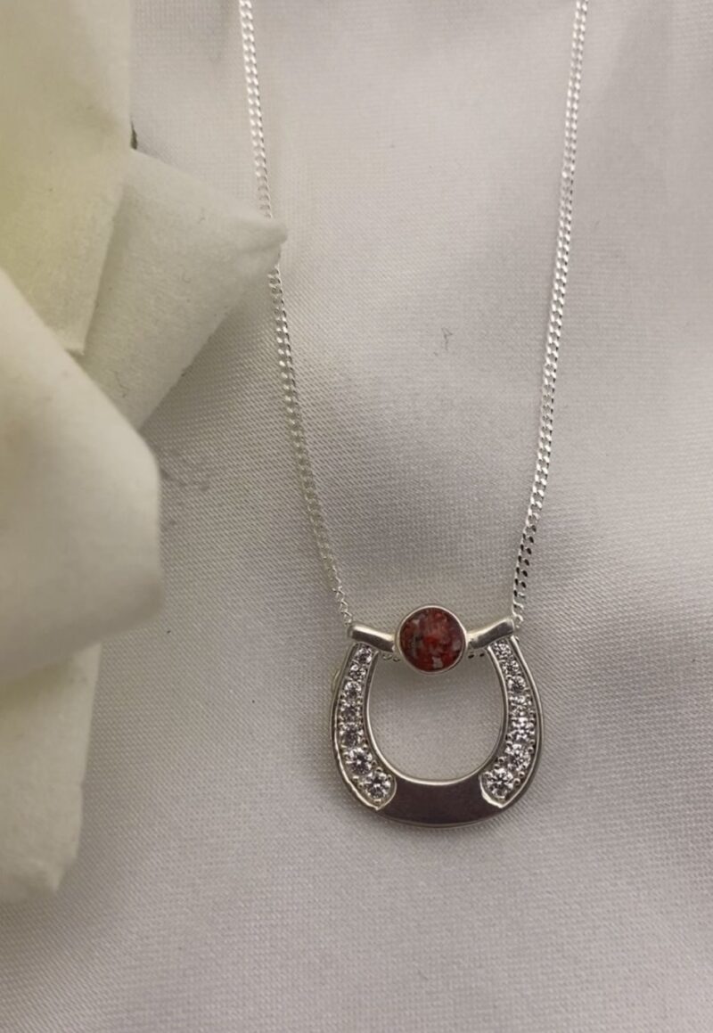 Memorial Horseshoe Pendant