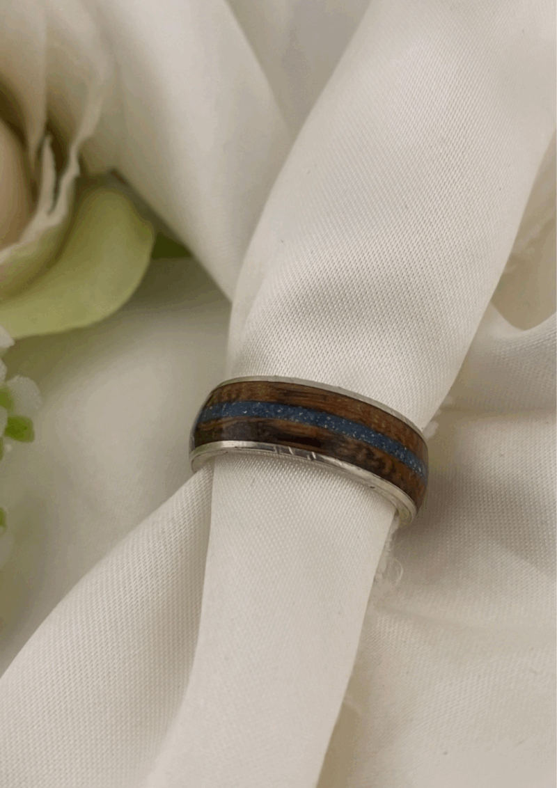 Executive Court Wood Inlay Band