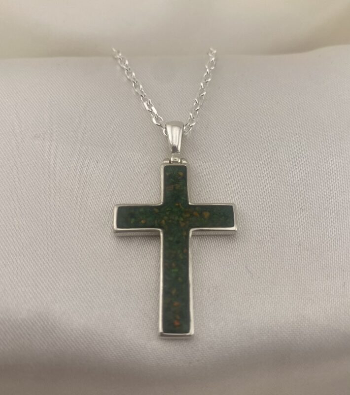 Memorial Cross Pendant