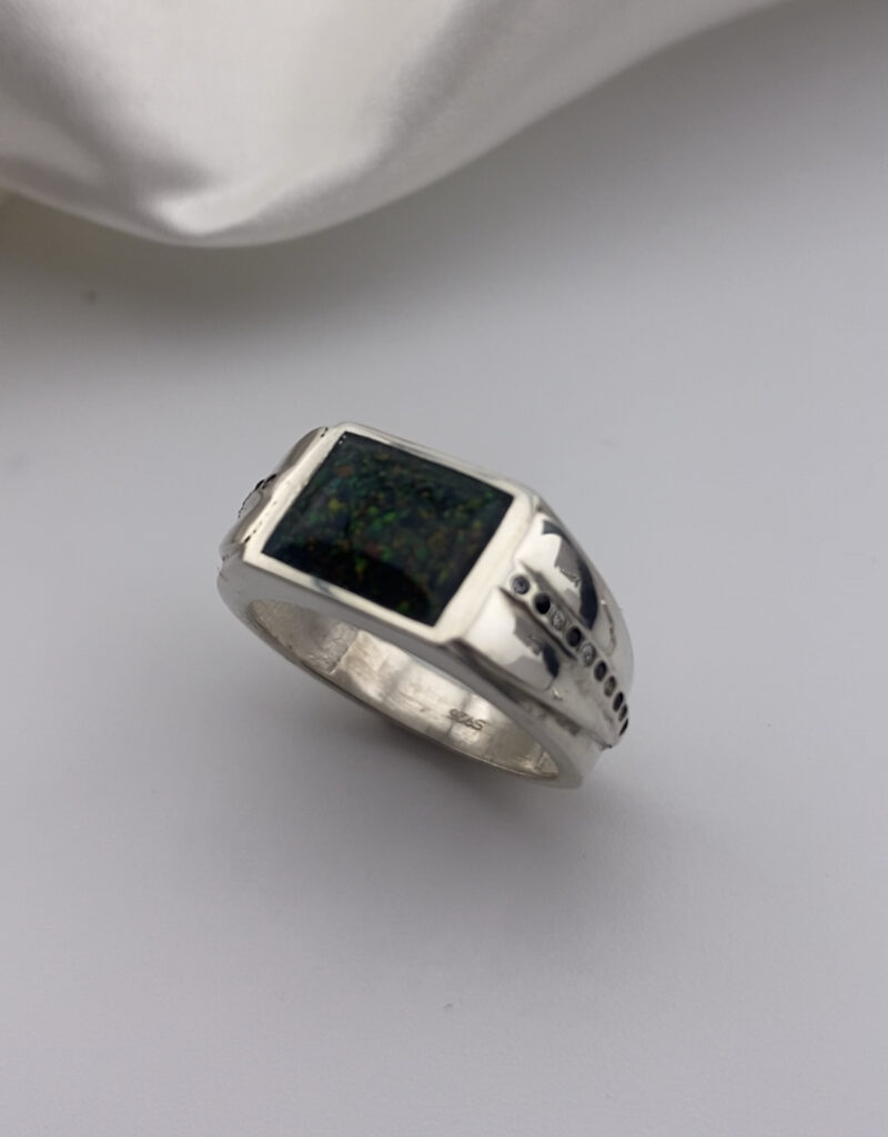 Pave Accent Signet Ring - Image 5