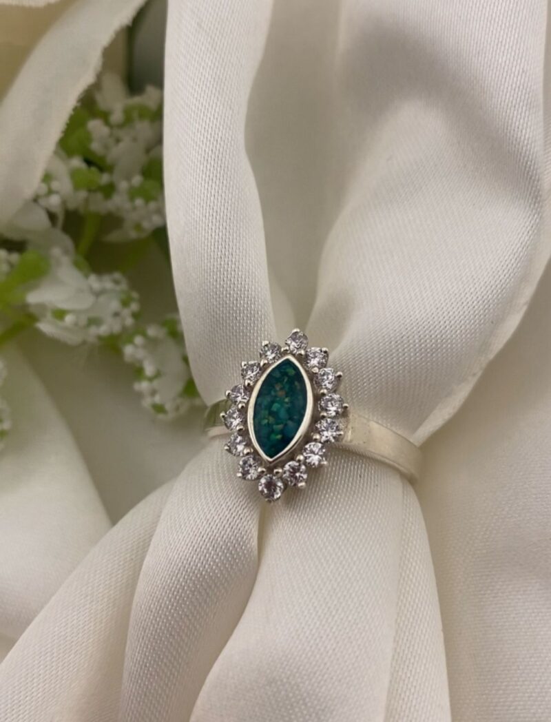 Memorial Princess Marquise Ring - Image 2