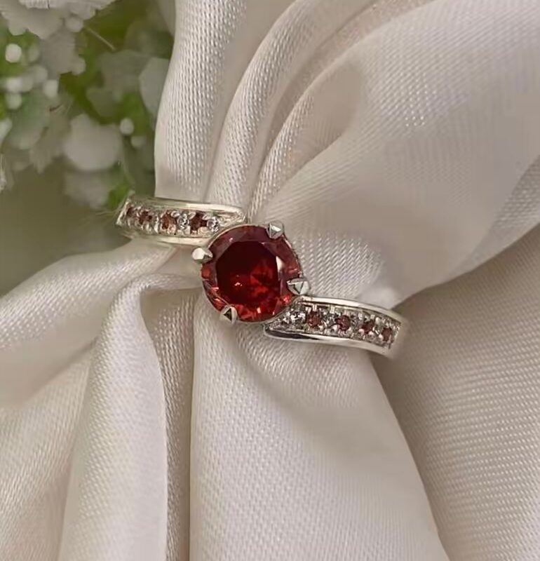 Solitaire Offset Ring
