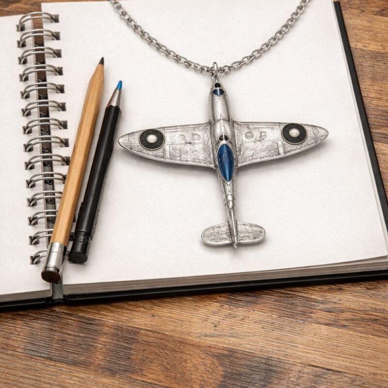 3 x Bespoke Spitfire Pendants