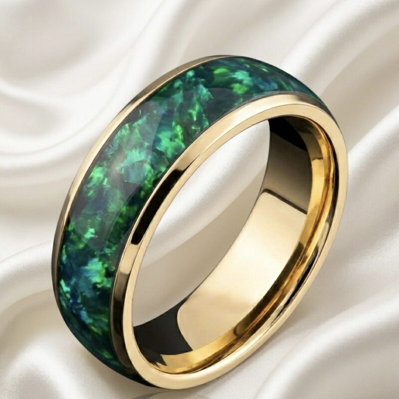 8mm Channel Inlay Encased Remembrance Band