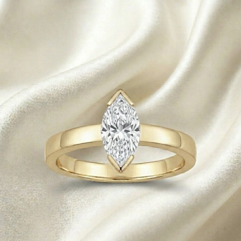 Teardrop Marquise Sacred Remembrance Ring
